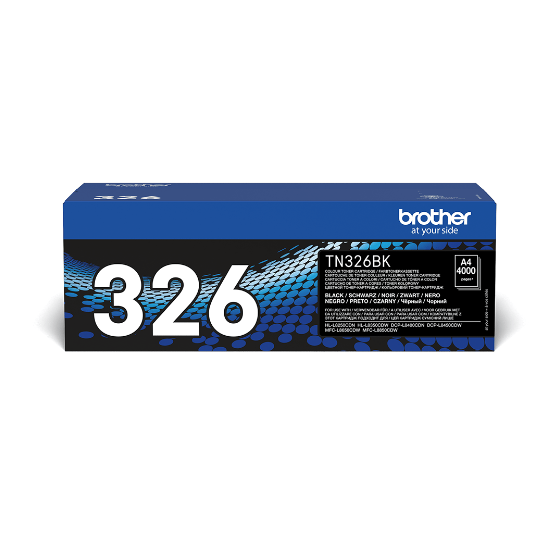 BROTHER - TN326BK - TONER NOIR BROTHER - TN326BK - TONER NOIR