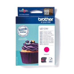 BROTHER - LC123M - CARTOUCHE MAGENTA