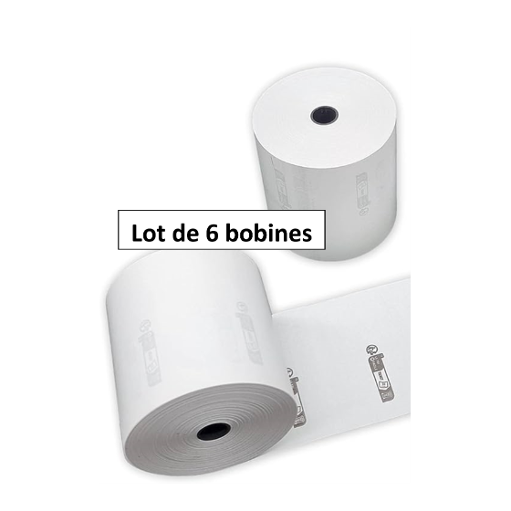 BOBINE PAPIER THERMIQUE POUR EPSON TMH6000 TMT88III 