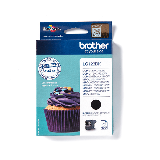 BROTHER - LC123BK - CARTOUCHE NOIRE