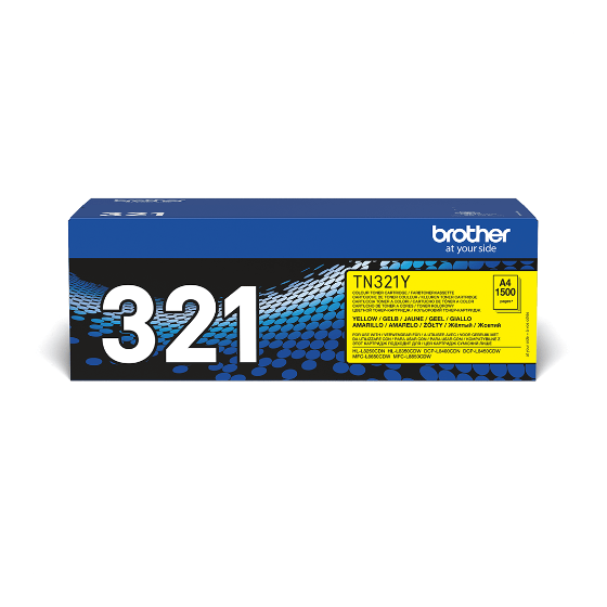 BROTHER - TN321Y - TONER JAUNE BROTHER - TN321Y - TONER JAUNE