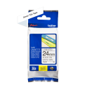 BROTHER - TZE 251 - RUBAN 24MM NOIR/FOND BLANC 