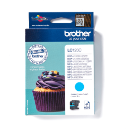 BROTHER - LC123C - CARTOUCHE CYAN