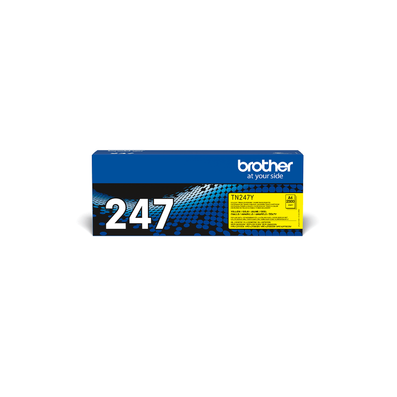 BROTHER - TN247Y - TONER JAUNE BROTHER - TN247Y - TONER JAUNE