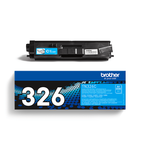 BROTHER - TN326C - TONER CYAN BROTHER - TN326C - TONER CYAN