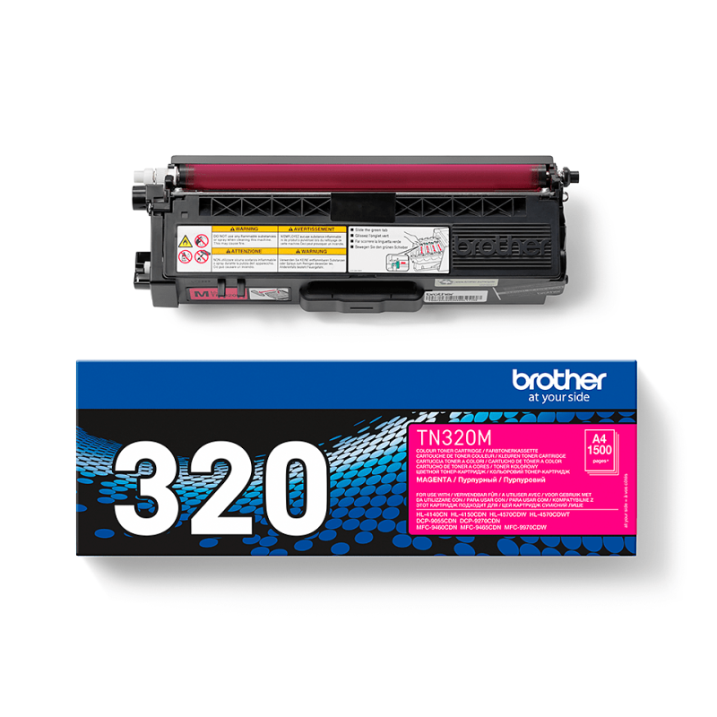BROTHER - TN320M - TONER MAGENTA BROTHER - TN320M - TONER MAGENTA