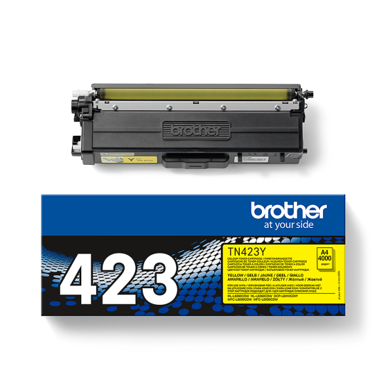 BROTHER - TN423Y - TONER JAUNE 