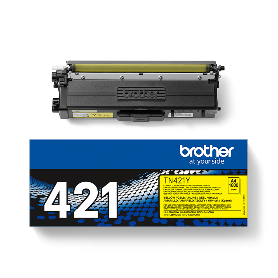 BROTHER - TN421Y - TONER JAUNE 