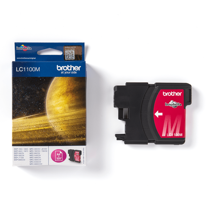 BROTHER - LC1100M - CARTOUCHE MAGENTA BROTHER - LC1100M - CARTOUCHE MAGENTA
