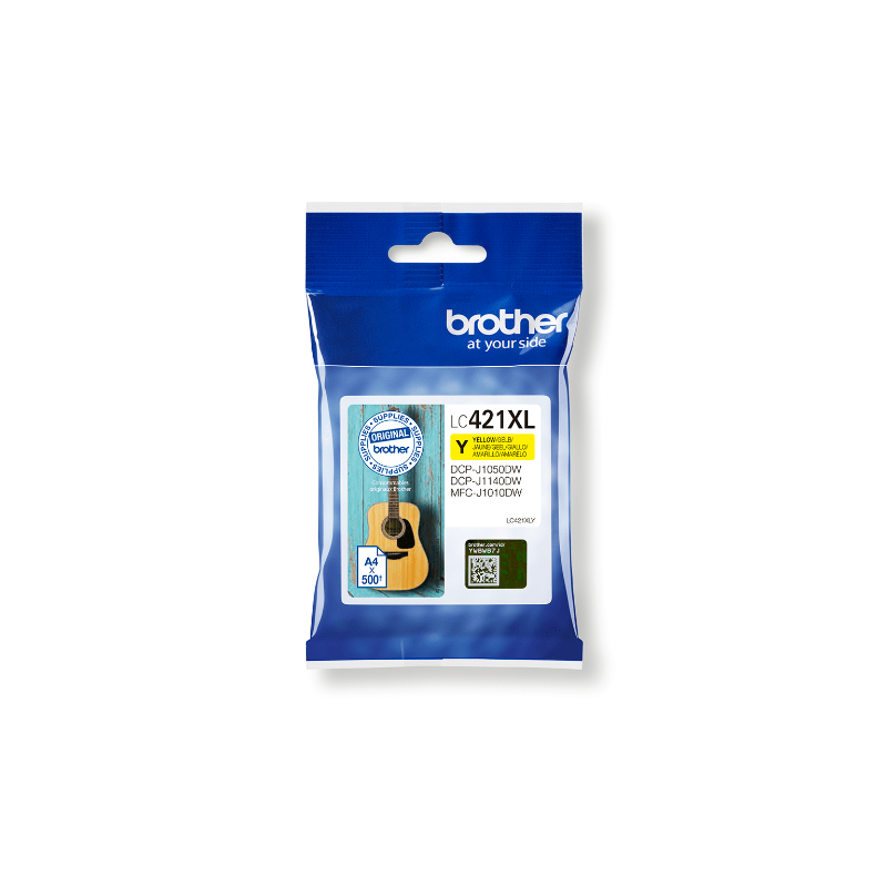 BROTHER - LC421XLY - CARTOUCHE JAUNE 