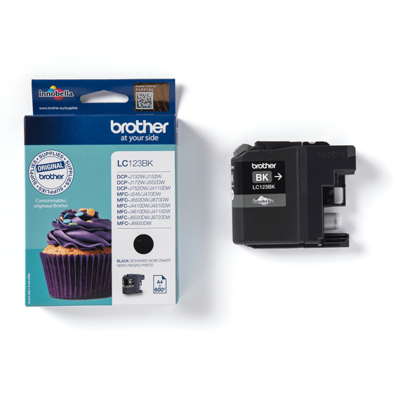 BROTHER - LC123BK - CARTOUCHE NOIRE