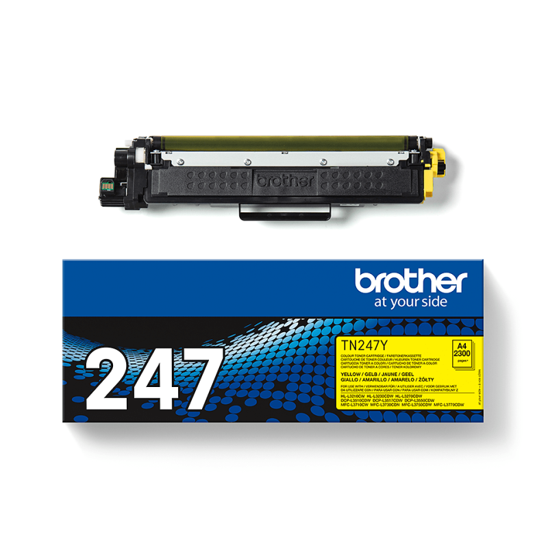 BROTHER - TN247Y - TONER JAUNE BROTHER - TN247Y - TONER JAUNE