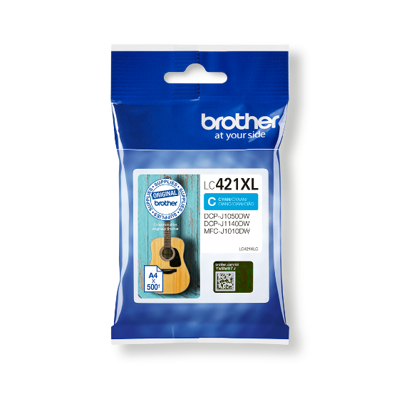 BROTHER - LC421XLC - CARTOUCHE CYAN BROTHER - LC421XLC - CARTOUCHE CYAN