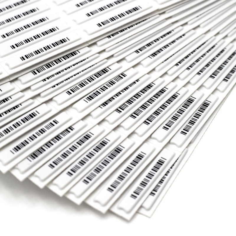 Étiquettes antivol AM autocollantes – 5 000 unités faux code-barres