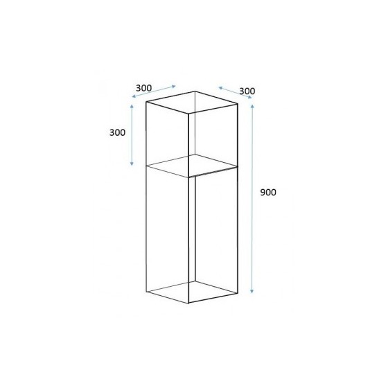 Meuble promo plexiglas – Bac soldeur réversible fabriqué en France