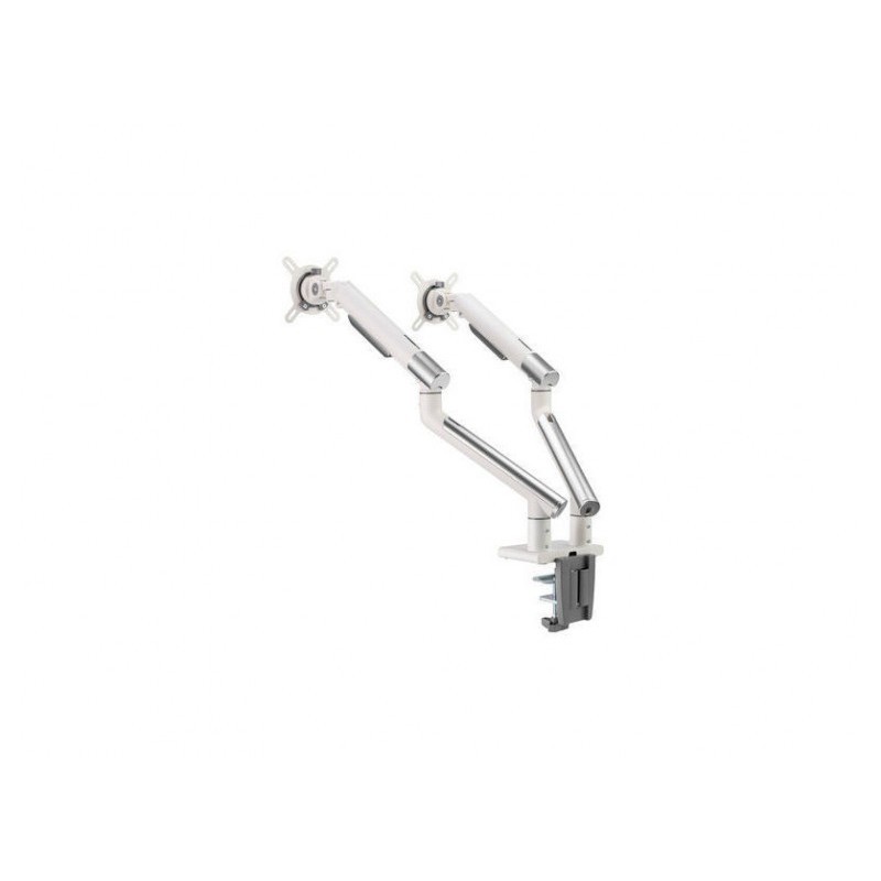 Support bureau double écran 17–32'' – Fixation pince ou vis