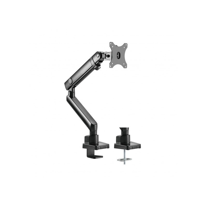 Support bureau 1 écran 17–32'' – Bras articulé avec ports USB