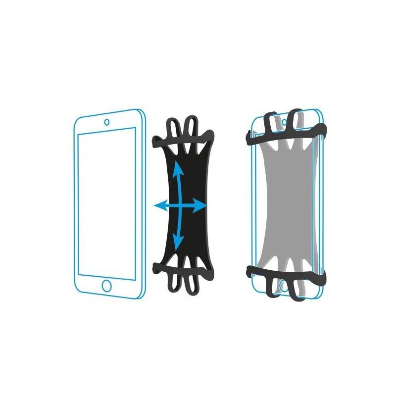 Brassard ajustable pour PDA ou smartphone 5–7'' – Avant-bras