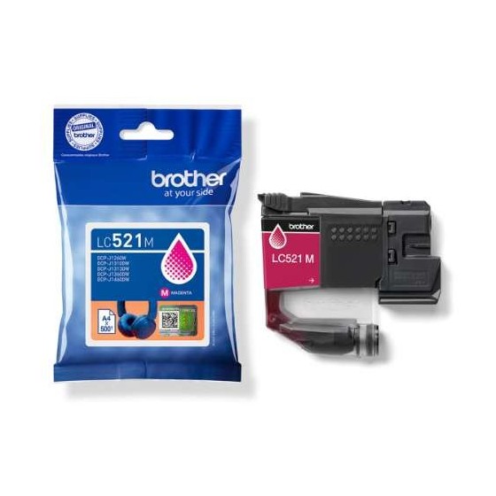 BROTHER - LC521M - cartouche magenta BROTHER - LC521M - cartouche magenta