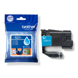 BROTHER - LC521C - cartouche cyan 