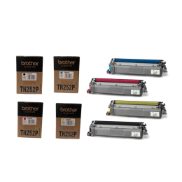 BROTHER - PACK TN252P - 4 TONERS