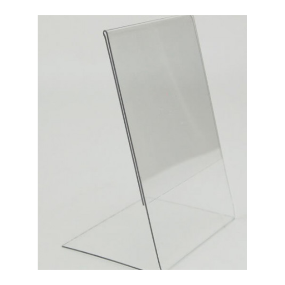 Chevalet plexiglas