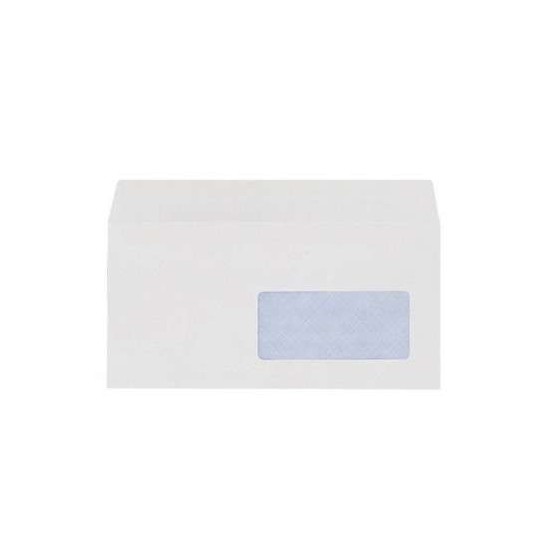 ENVELOPPE BLANCHE AVEC FENÊTRE