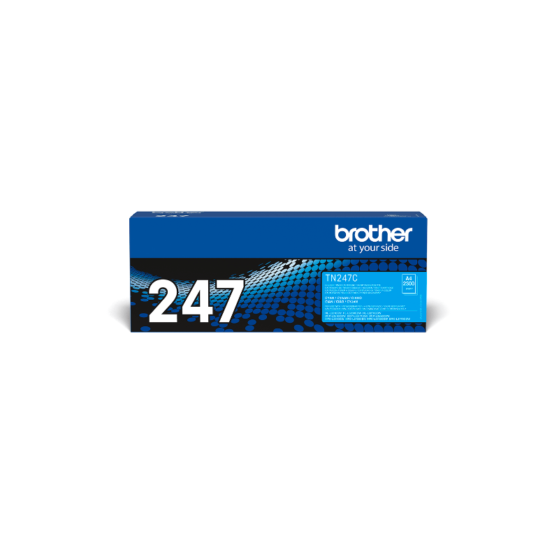 BROTHER - TN247C - TONER CYAN BROTHER - TN247C - TONER CYAN