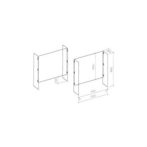 PHARMAPROTECT BARRIÈRE EN PLEXIGLAS