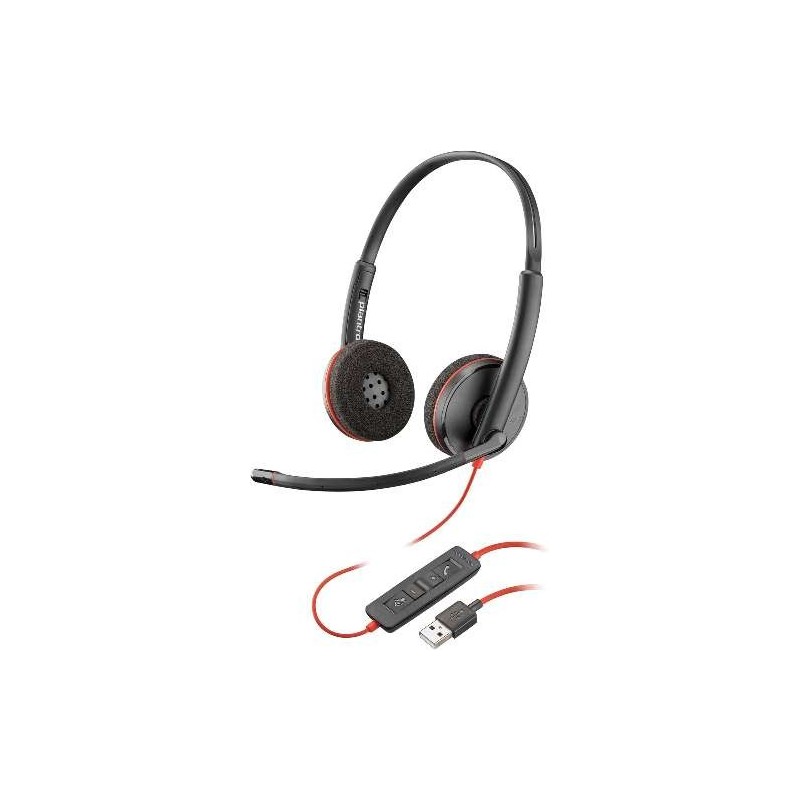 PLANTRONICS - CASQUE MICRO BLACKWIRE 3220 USB 
