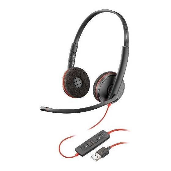 PLANTRONICS - CASQUE MICRO BLACKWIRE 3220 USB 