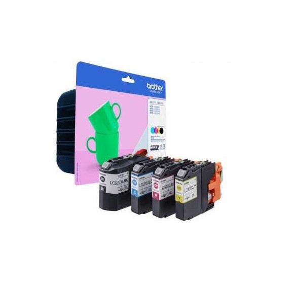 BROTHER -  LC227XLBK + LC225C/M/Y - PACK 4 CARTOUCHES