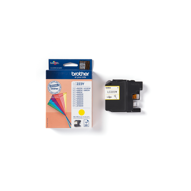 BROTHER - LC223Y - CARTOUCHE JAUNE