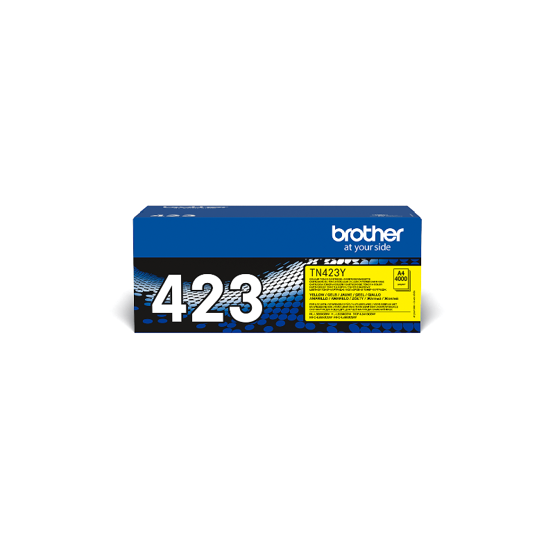 BROTHER - TN423Y - TONER JAUNE 