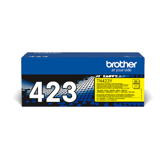 BROTHER - TN423Y - TONER JAUNE 